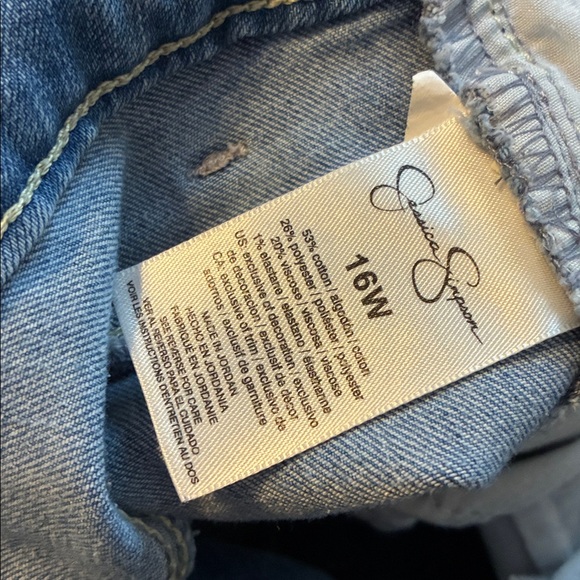 Jessica Simpson 16w Forever Rolled Skinny Jeans - Picture 6 of 7